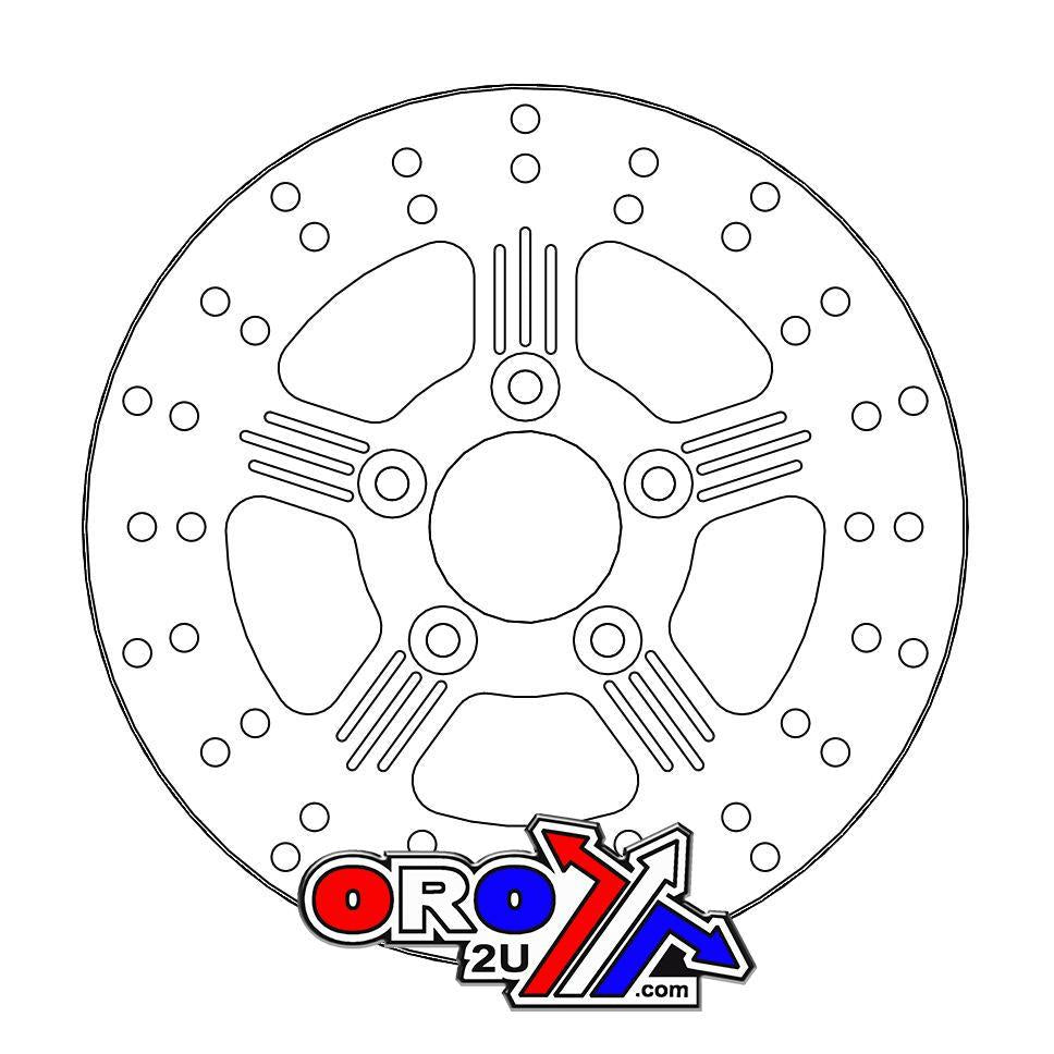 DISC BRAKE REAR HARLEY ADRIAN, MOTO-MASTER ,110634, ROAD, MC