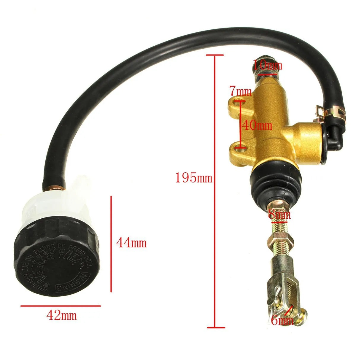 MASTER CYLINDER REAR UNIVERSAL 40mm