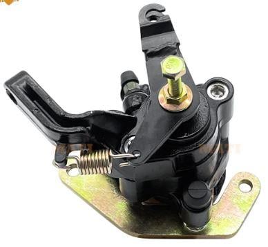 BRAKE CALIPER REAR YFZ450 04-05 YAMAHA, 5LP-W0046-50, 5TG-2580W-00, CALIPER WITH HANDBRAKE ASSEMBLY