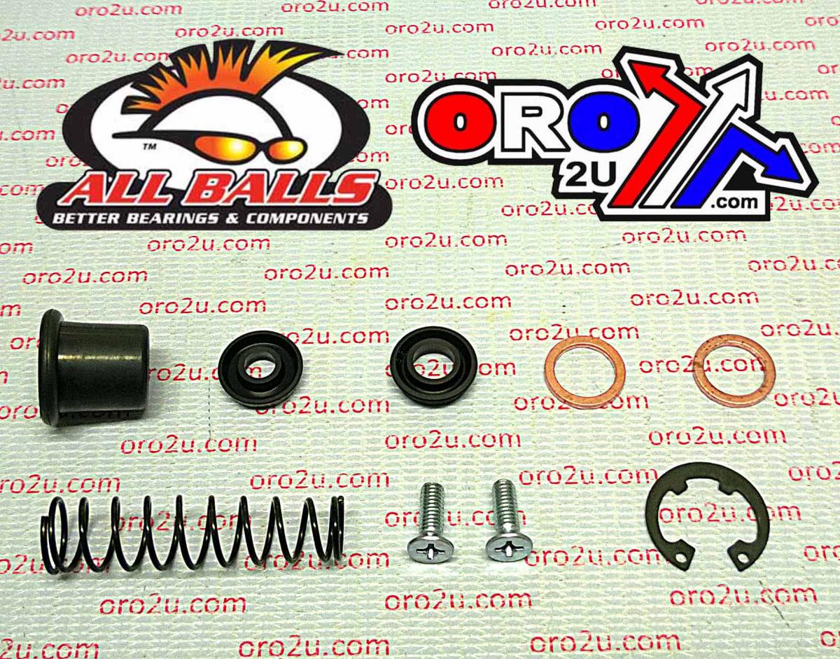 BRAKE MASTER CYL REBUILD KIT ALLBALLS, ALLBALLS 18-1072 YAMAHA FZR250/XVS 88-09 ROAD FRONT