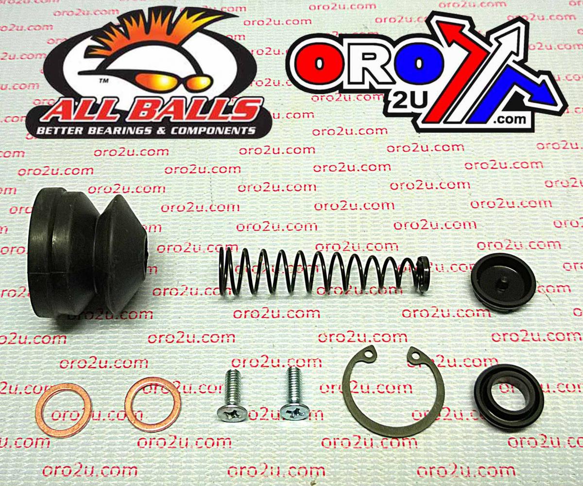 BRAKE MASTER CYL REBUILD KIT ALLBALLS, ALLBALLS 18-1081 YAM XVZ1300 86-93 REAR