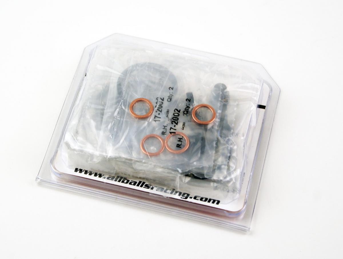 BRAKE CALIPER REBUILD KIT ALLBALLS, ALLBALLS 18-3313 KAW H2/ZX10R 16-21 FRONT