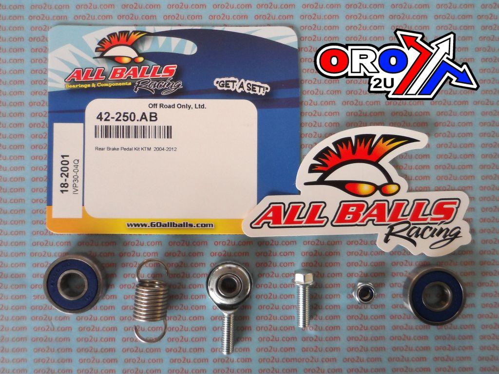 BEARING KIT 6pcs REAR BRAKE PEDAL, ALLBALLS 18-2001 KTM ( 6 PIECE KIT )