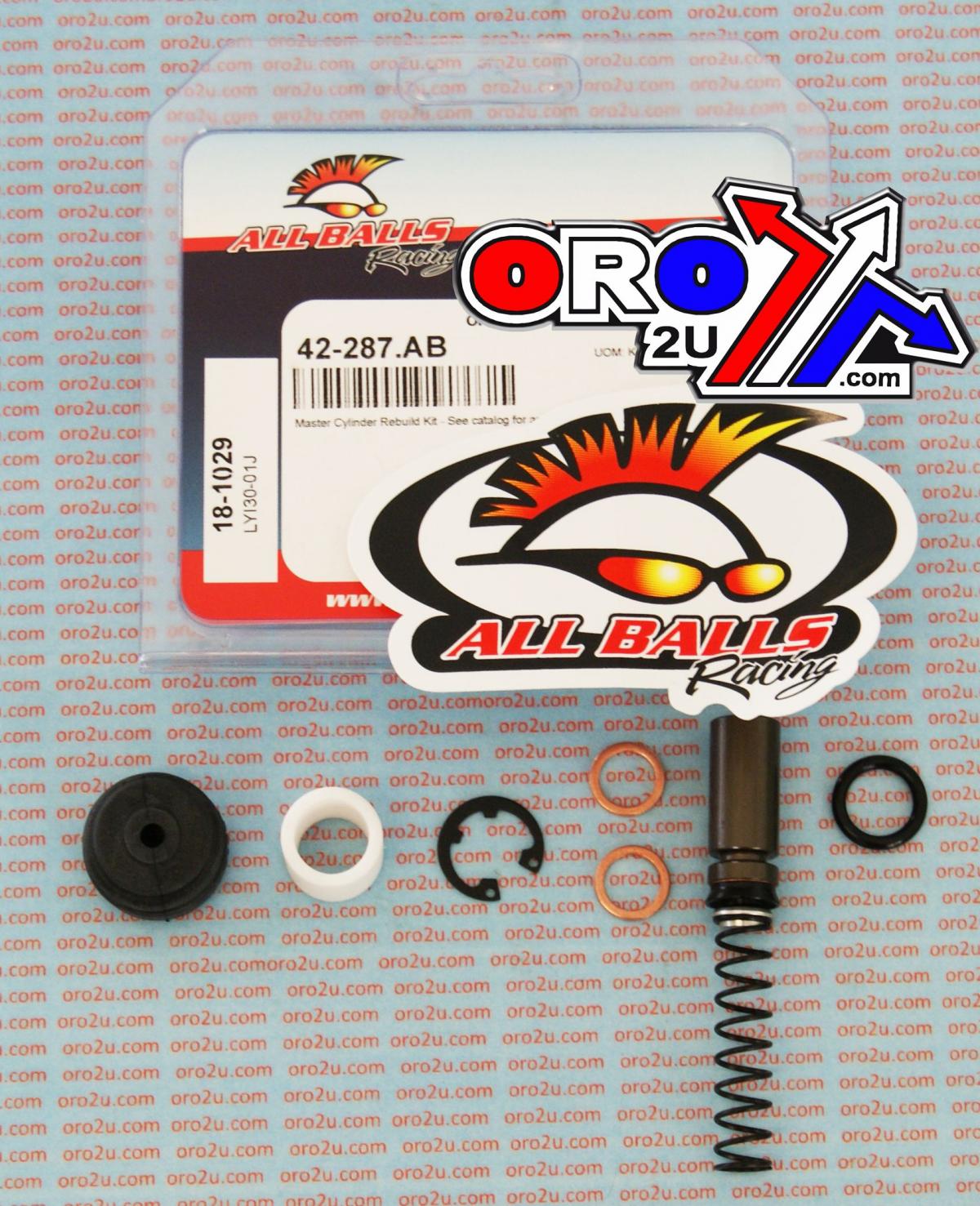 BRAKE MASTER CYL REBUILD KIT ALLBALLS, ALLBALLS 18-1029 HUSABERG/HUSKY/KTM 94-22 REAR