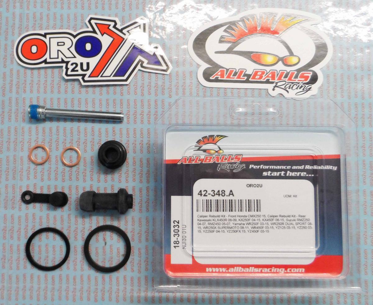 BRAKE CALIPER REBUILD KIT ALLBALLS, ALLBALLS 18-3032 GASGAS/KAW/RIEJU/SUZ/YAM REAR