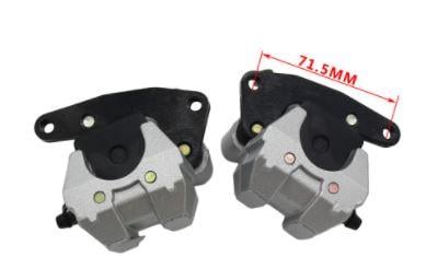 BRAKE CALIPER FRONT SET 2003 - 2007 SUZUKI LTA 400 500 59100-38F30-999 59300-38F30-999 BLACK BRACKET