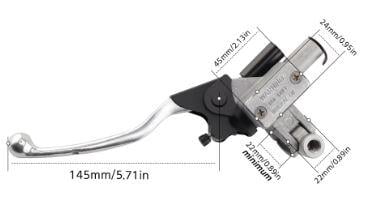 MASTER CYLINDER CLUTCH LEVER KTM HUSQVARNA MIRROR MOUNTING M10*1.25