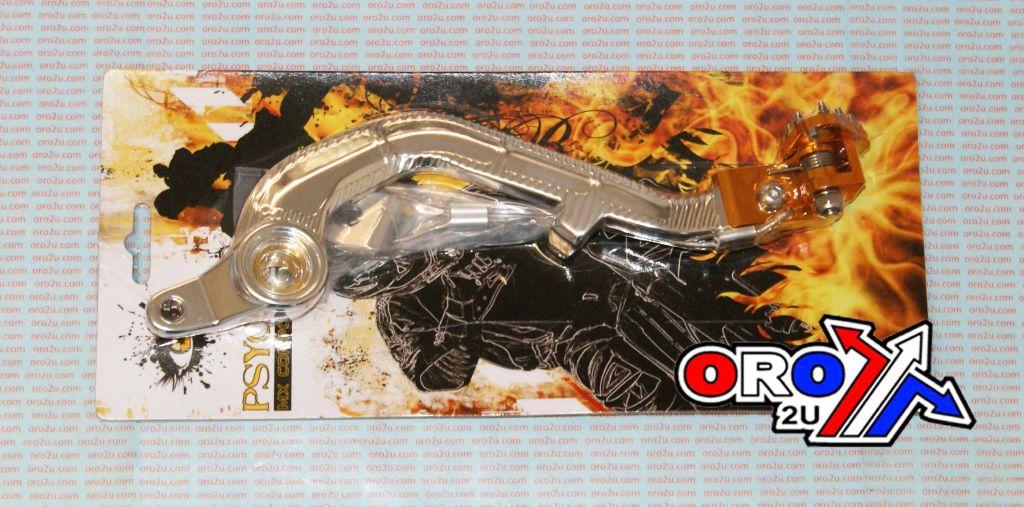 BRAKE PEDAL LEVER REAR RM250, 43100-37F00 MX-08820 SUZ 01-08