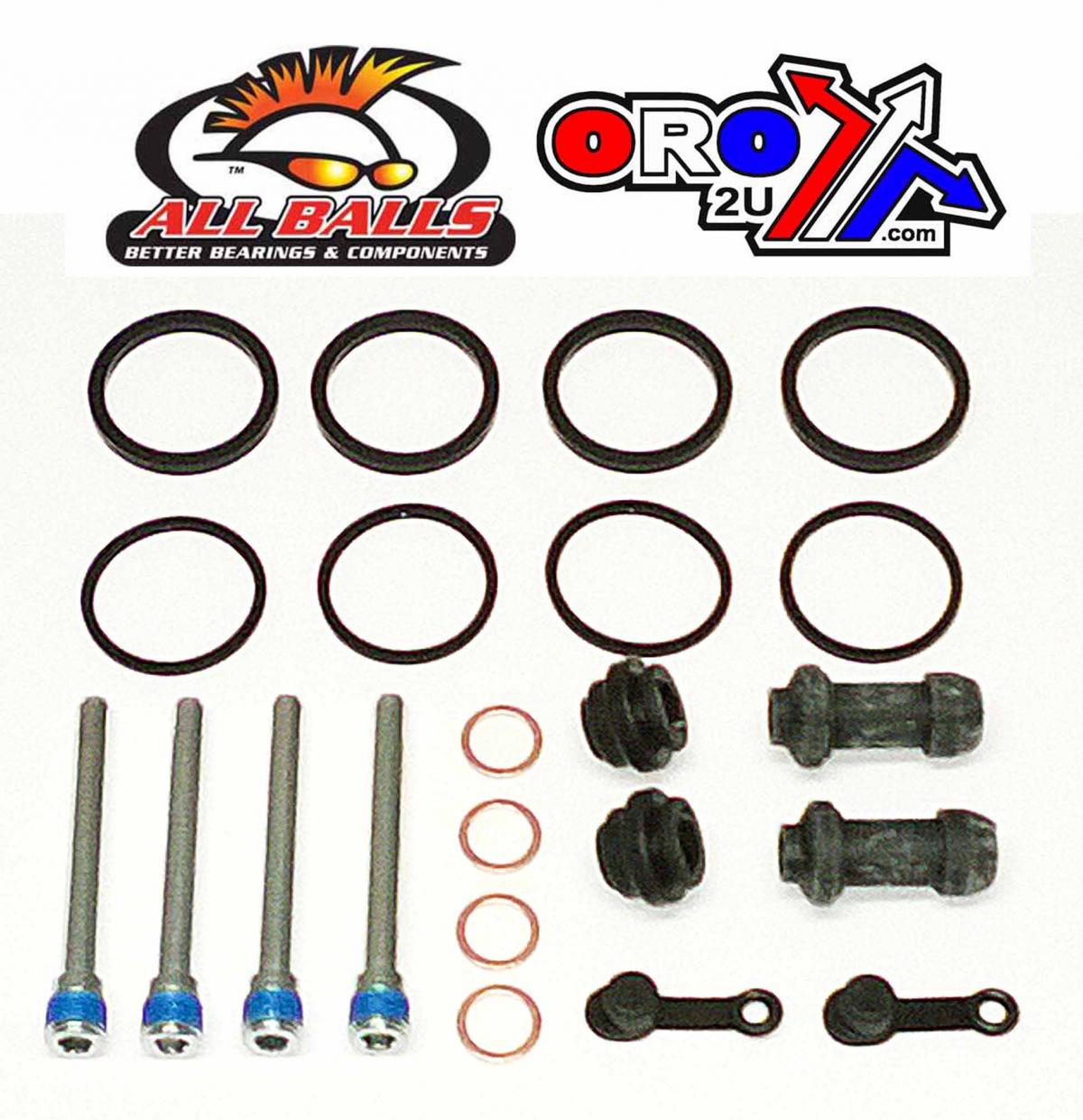 BRAKE CALIPER REBUILD KIT ALLBALLS, ALLBALLS 18-3069 HON CBR600/VFR400/XR750 FRONT