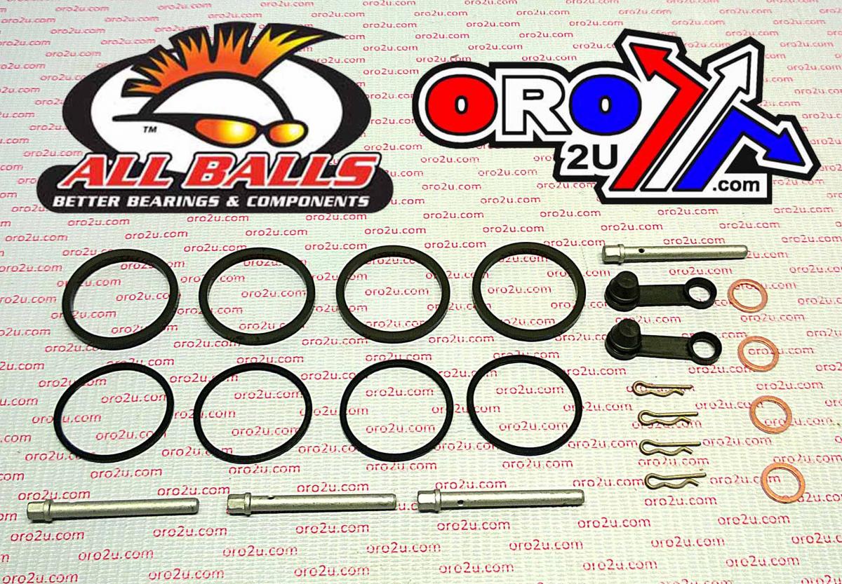 BRAKE CALIPER REBUILD KIT ALLBALLS, ALLBALLS 18-3085 YAM XVZ1300D 86-93 FRONT