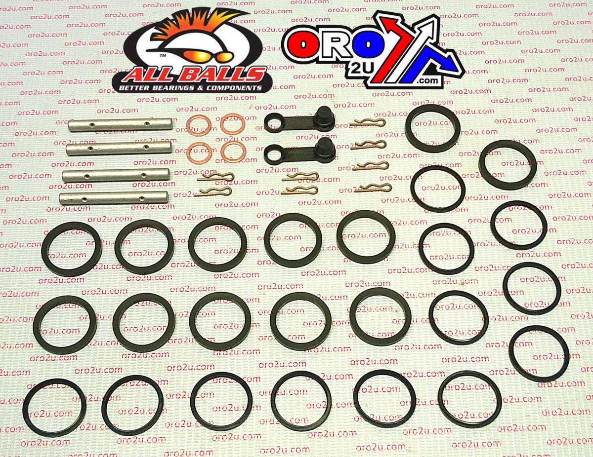 BRAKE CALIPER REBUILD KIT ALLBALLS, ALLBALLS 18-3096 YAM YZF-R1/VMX17 07-20 FRONT