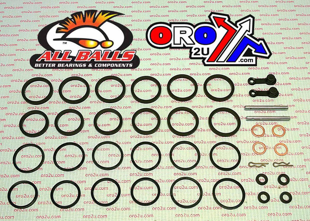 BRAKE CALIPER REBUILD KIT ALLBALLS, ALLBALLS 18-3113 KAW/SUZ ROAD 96-07 FRONT