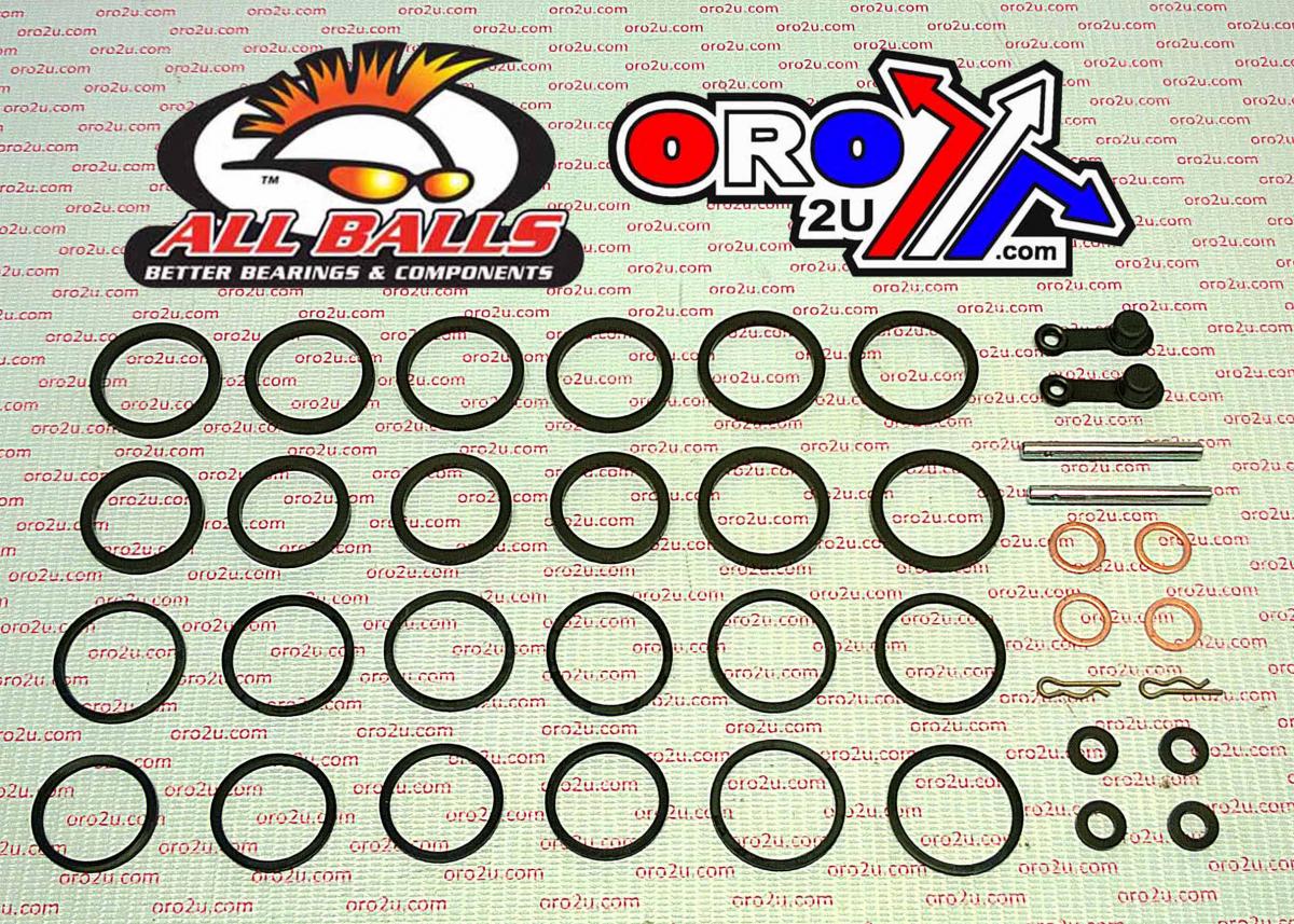 BRAKE CALIPER REBUILD KIT ALLBALLS, ALLBALLS 18-3113 KAW/SUZ ROAD 96-07 FRONT