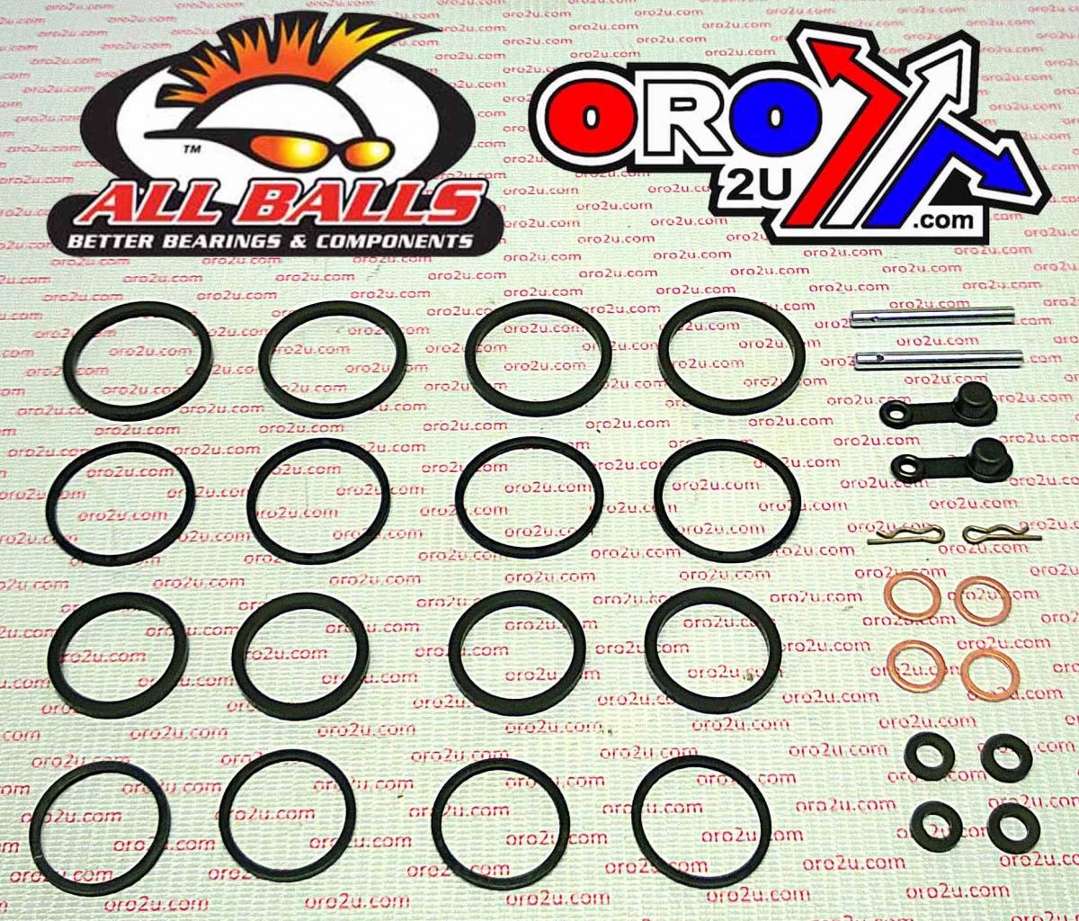 BRAKE CALIPER REBUILD KIT ALLBALLS, ALLBALLS 18-3154 KAW ZX750 89-94 FRONT