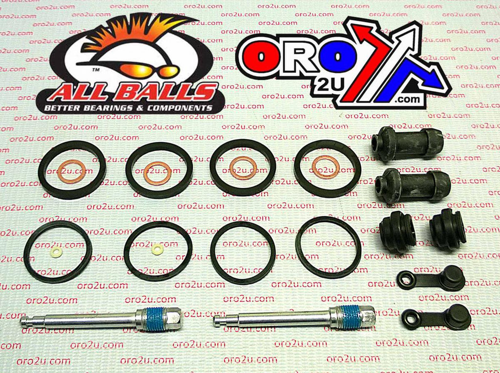 BRAKE CALIPER REBUILD KIT ALLBALLS, ALLBALLS 18-3157 KAW EX/KLE/Z 300/650 FRONT