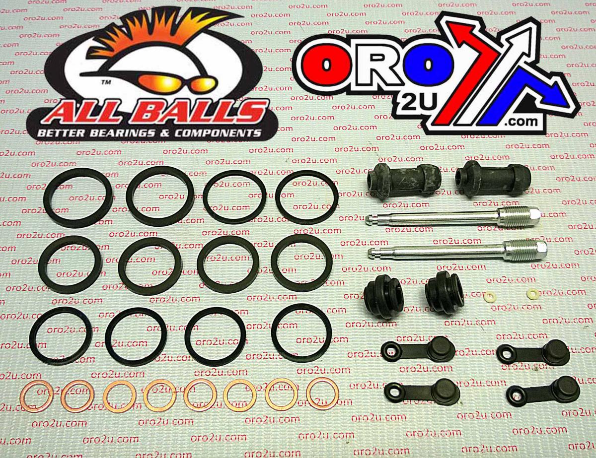 BRAKE CALIPER REBUILD KIT ALLBALLS, ALLBALLS 18-3160 HON ST1300 08-18 FRONT