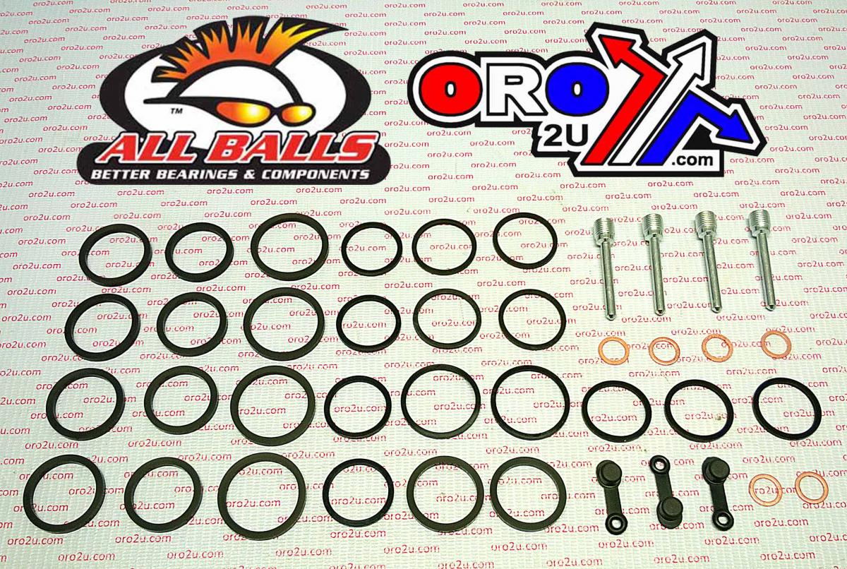 BRAKE CALIPER REBUILD KIT ALLBALLS, ALLBALLS 18-3161 HON VFR1200 10-14 FRONT