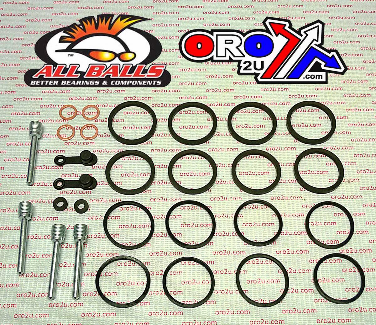 BRAKE CALIPER REBUILD KIT ALLBALLS, ALLBALLS 18-3169 HON CB/CBR/RVT/VTR 600-1100 FRONT