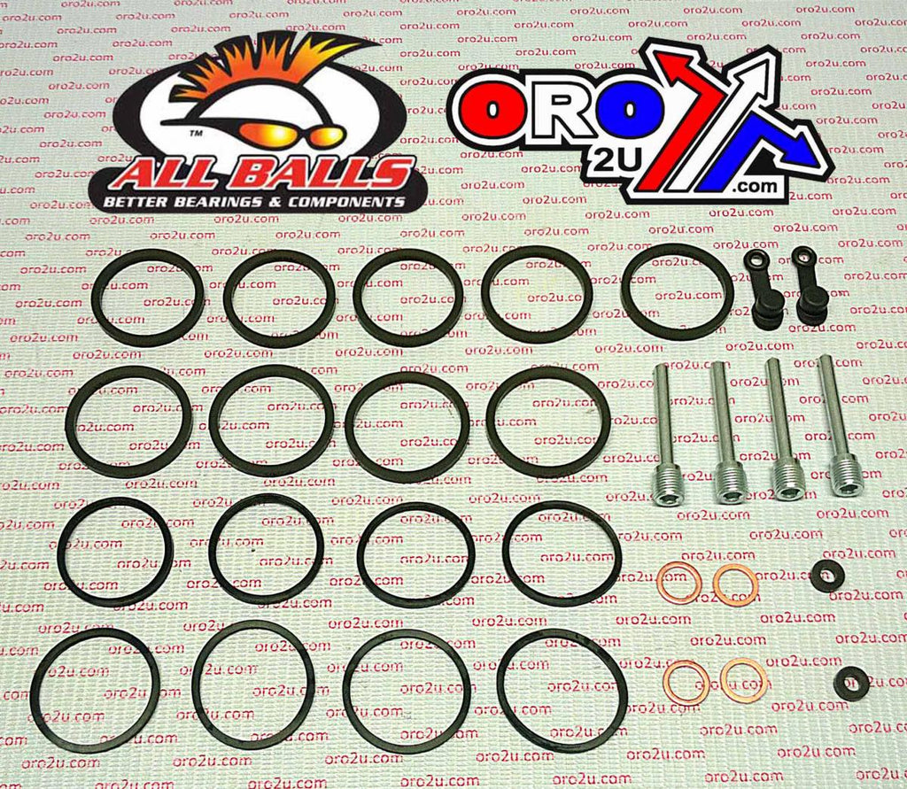 BRAKE CALIPER REBUILD KIT ALLBALLS, ALLBALLS 18-3174 HON RVT/VTR1000/CBR 600-900 FRONT