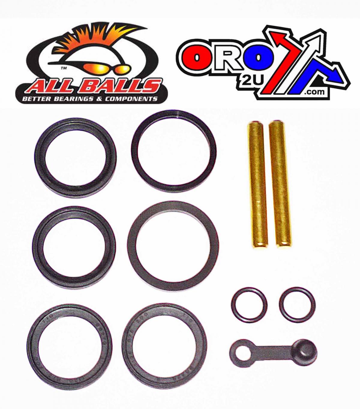BRAKE CALIPER REBUILD KIT ALLBALLS, ALLBALLS 18-3190 POLARIS ATV 93-99 REAR