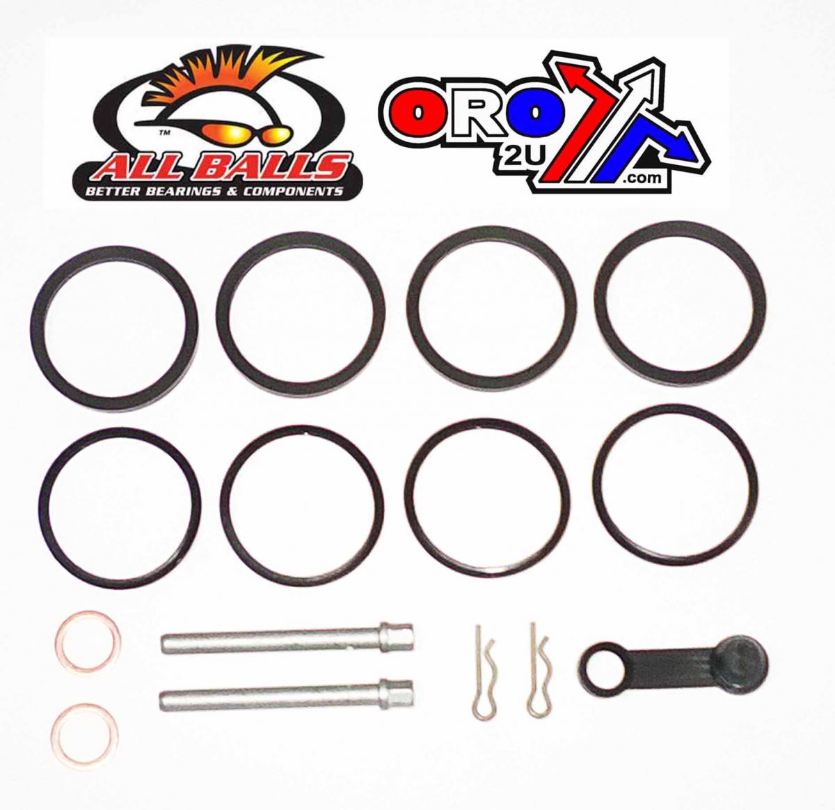BRAKE CALIPER REBUILD KIT ALLBALLS, ALLBALLS 18-3193 YAM XV1600/1700 REAR