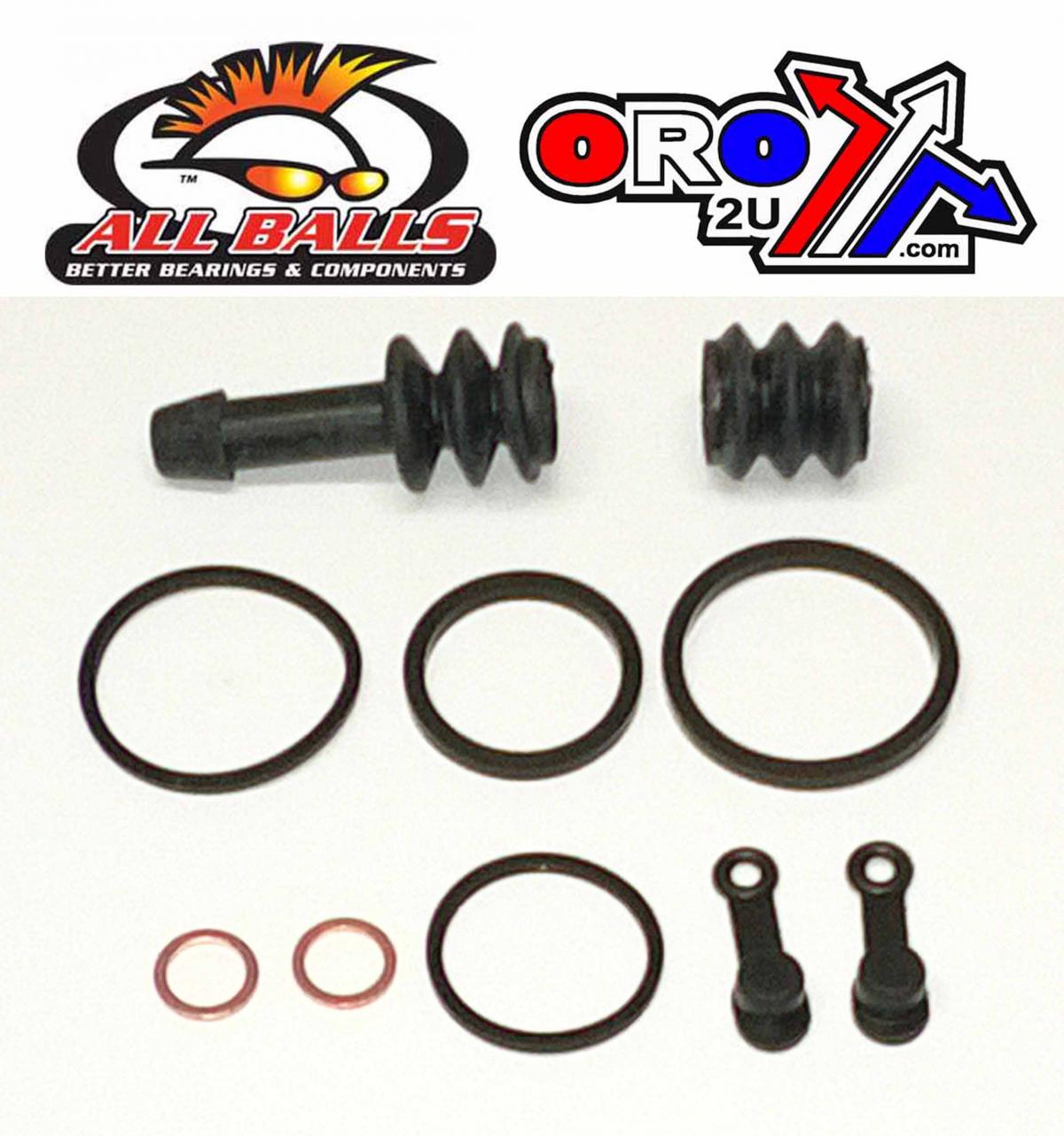 BRAKE CALIPER REBUILD KIT ALLBALLS, ALLBALLS 18-3243 HON RVF750R 93-94 FRONT