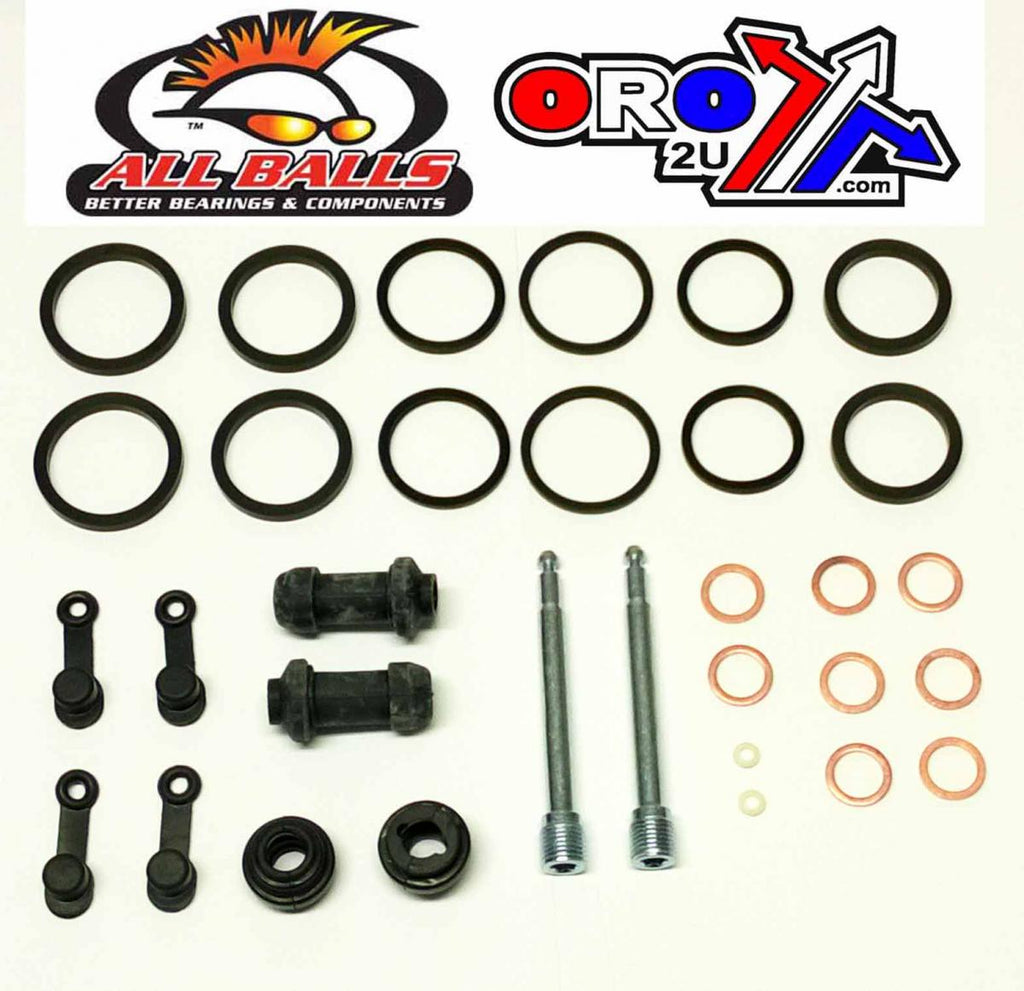 BRAKE CALIPER REBUILD KIT ALLBALLS, ALLBALLS 18-3260 HON XL1000 99-06 FRONT