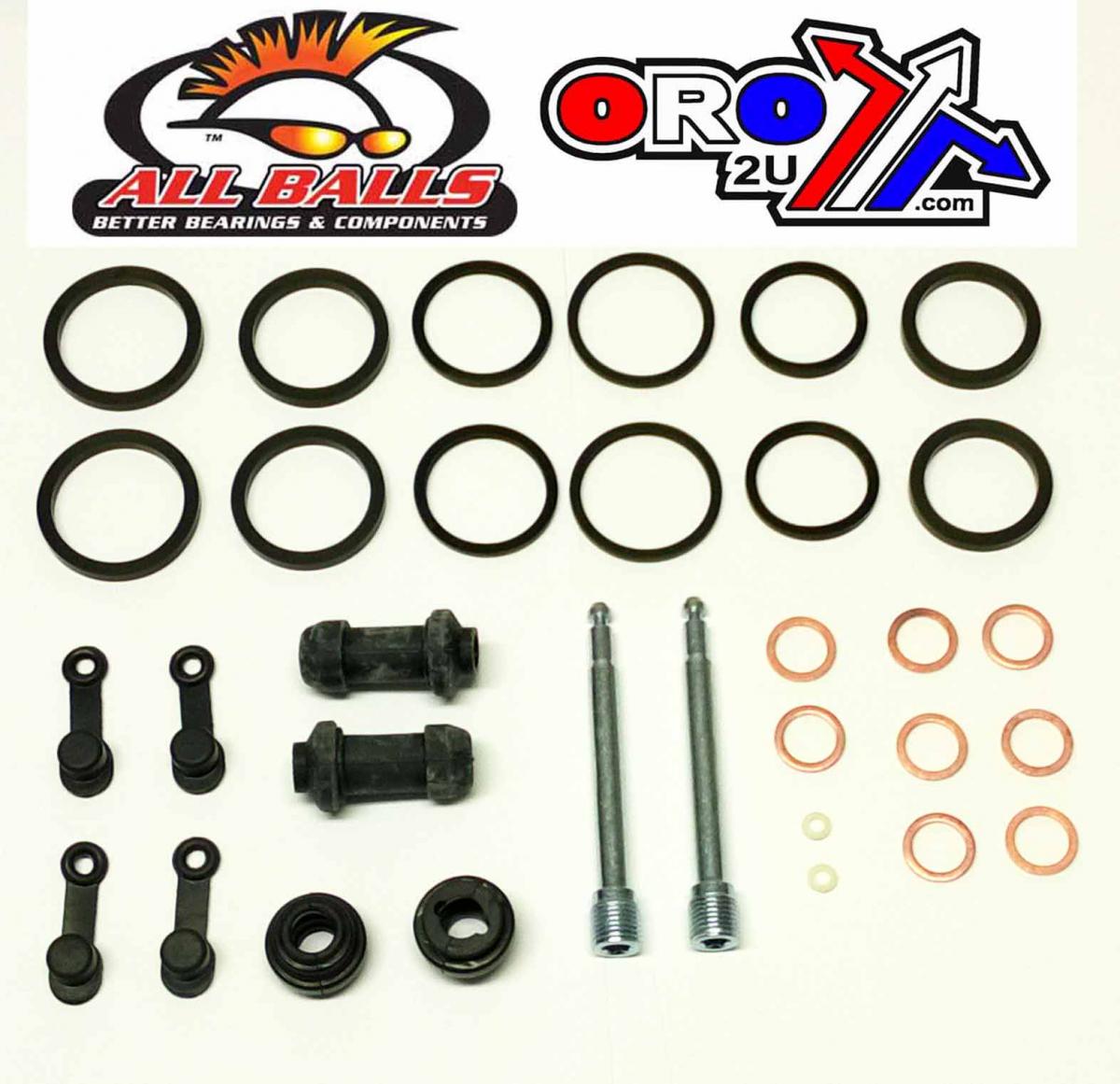 BRAKE CALIPER REBUILD KIT ALLBALLS, ALLBALLS 18-3260 HON XL1000 99-06 FRONT