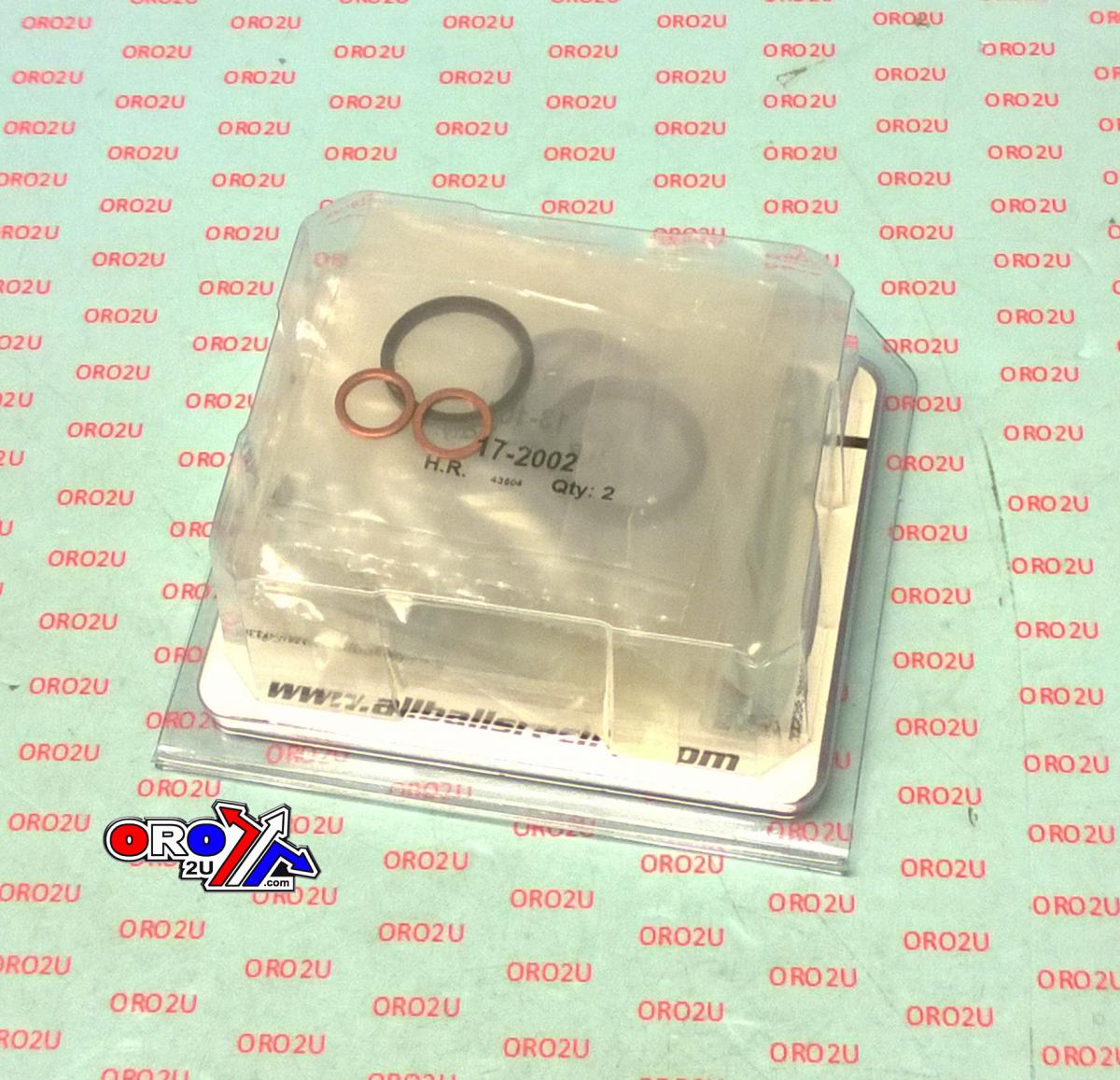 BRAKE CALIPER REBUILD KIT ALLBALLS, ALLBALLS 18-3269 HON NSS 250 01-07 FRONT