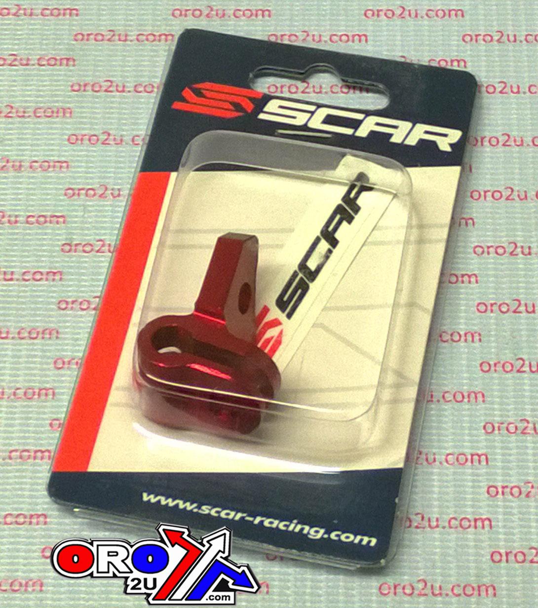 CLUTCH CABLE GUIDE RED, SCAR CCG401 RM-Z450 08-20