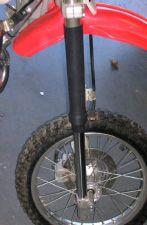 BLACK FORK SAVERS FACTORY 45mm, NEOPRENE FORK SEAL