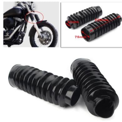 FORK GAITOR BOOTS 8 WAVE 220mm x 41mm Harley FXST FXDWG & FXWG