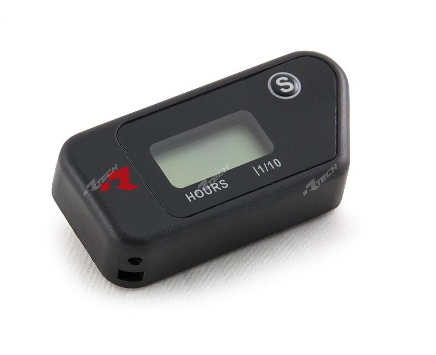 WIRELESS HOUR METER BLACK, RTECH R-HOURMT002NR, R-HOURMT002NR