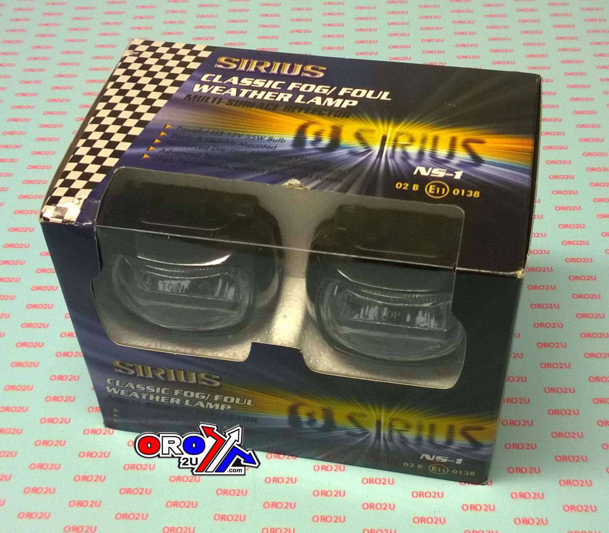 SPOT LIGHT / PAIR H3 12V -55W 121408630