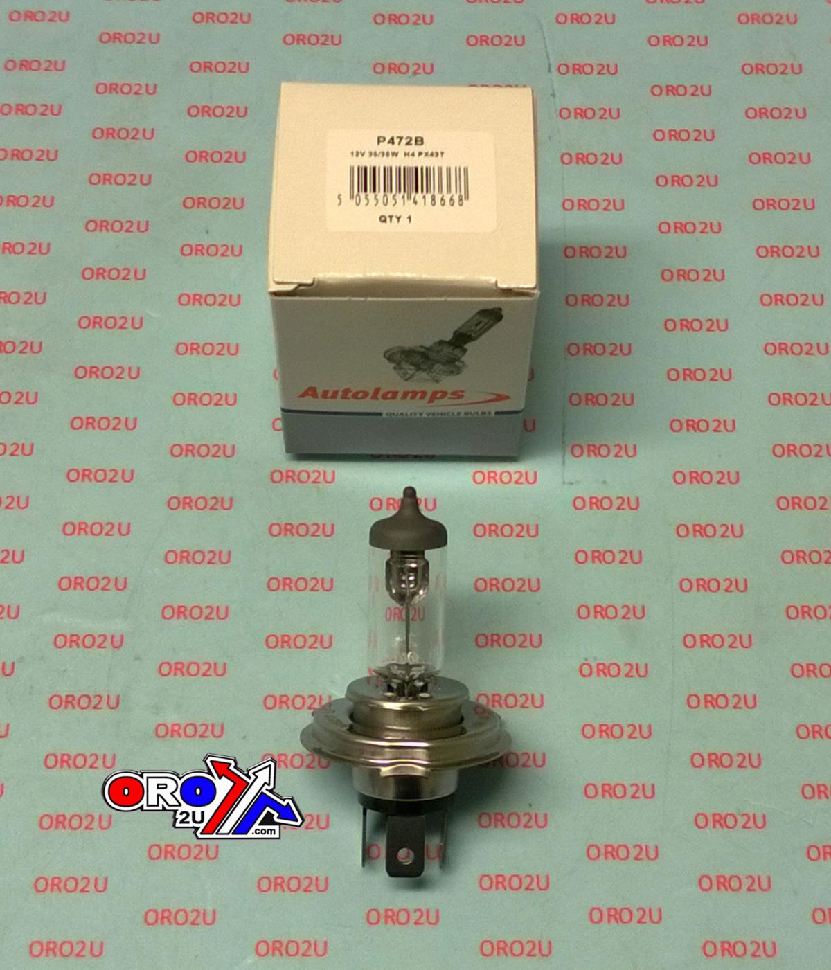 LIGHT BULB 12V 35/35W HS1/H4 P472B KTM EXC-F HEADLIGHT 54611038012