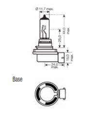 LIGHT BULB 12V 51W HB4 HALOGEN P9006