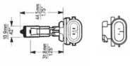 LIGHT BULB 12V 37.5W RIGHT ANGLE 90