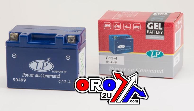 BATTERY L12-4 GEL 12V 4Ah., LANDPORT 50499, MG LTX4-3, MG G12-4 GTX4-3