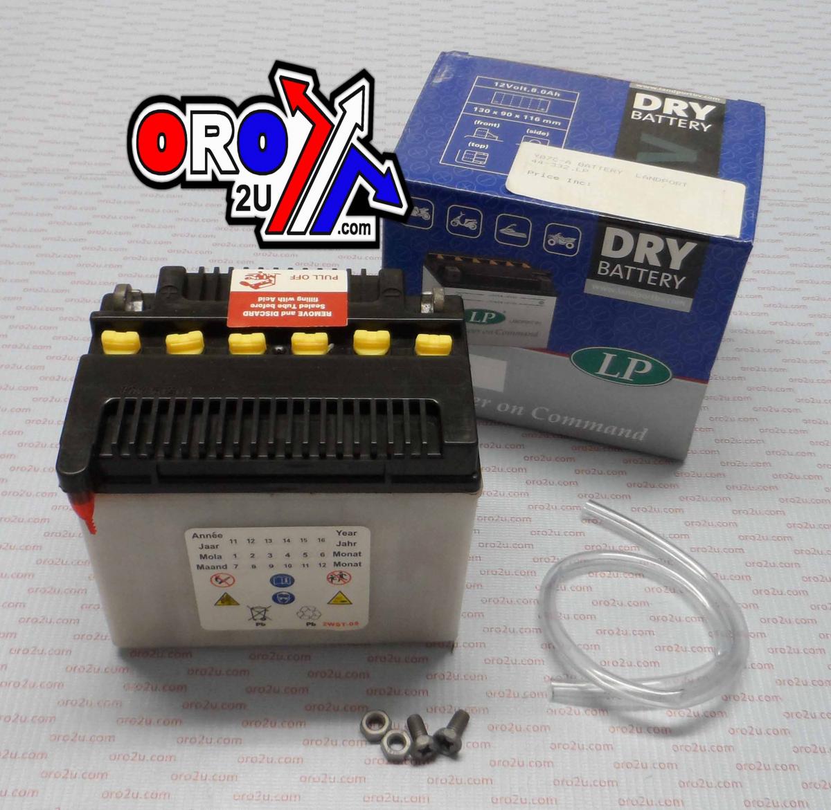 BATTERY LB7C-A 12V 8Ah. DRY, LANDPORT 50712, MB YB7C-A