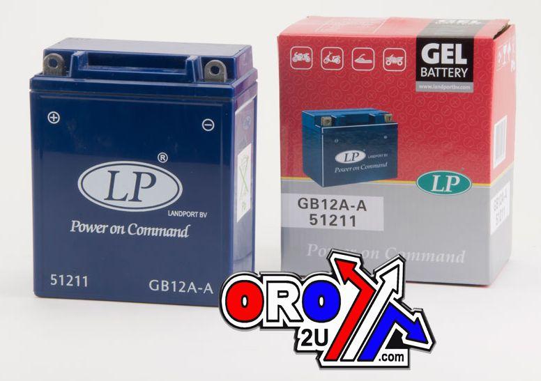 BATTERY LB12A-A 12V 12Ah., LANDPORT 51211, MG LB12A-A, MG GB12A-A