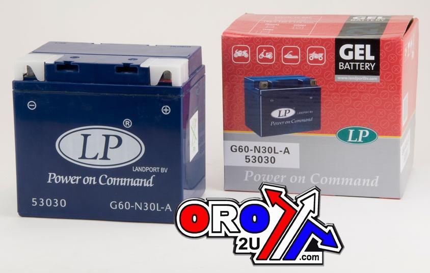 BATTERY G60N30L-A 12v 30Hh GEL, LANDPORT 53030 G60-N30L-A, G60N30L-A MG G60-N30L-A, MG L60-N30L-A, MG L60-N30-3