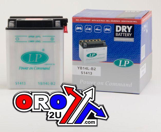 BATTERY LB14L-B2 12V 14Ah. DRY, LANDPORT 51413, MB YB14L-B2