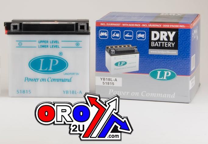 BATTERY LB18L-A 12V 18Ah. DRY, LANDPORT 51815