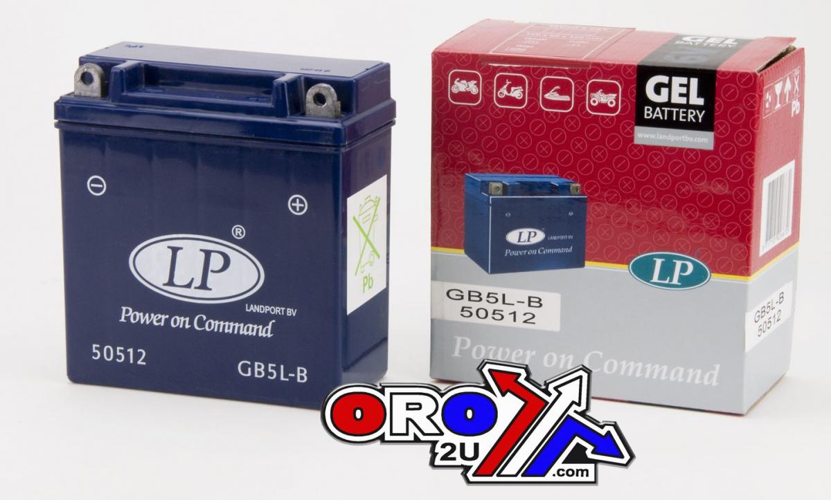BATTERY LB5L-B 12V 5Ah. GEL, LANDPORT 50512, MG LB5L-B, YB5L-B, (SAME AS YGB5L-B) MG GB5L-B, MG LB5-3