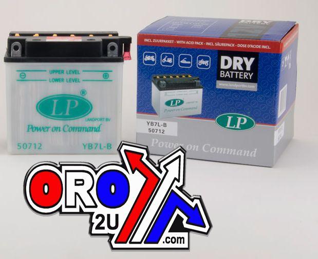 BATTERY LB7L-B 12V 8Ah. DRY, LANDPORT 50712, MB YB7L-B