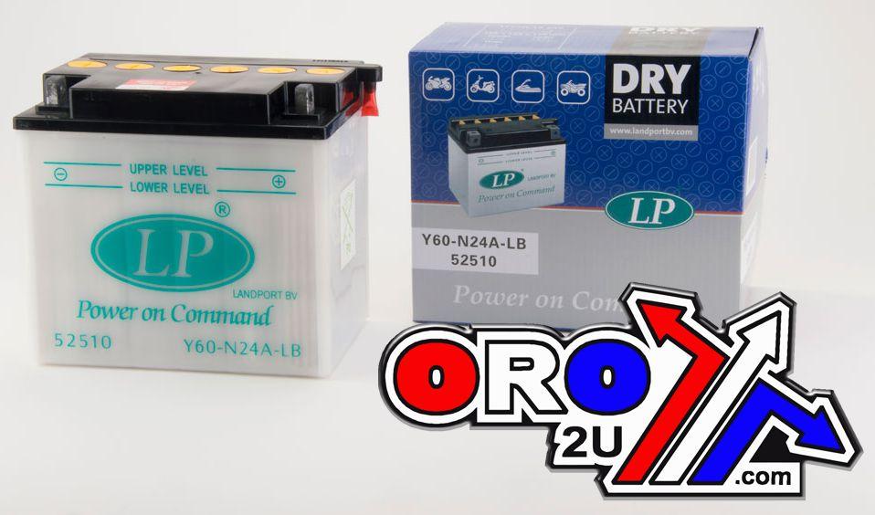 BATTERY L60-N24A-LB DRY 12V, LANDPORT MB Y60-N24A-LB