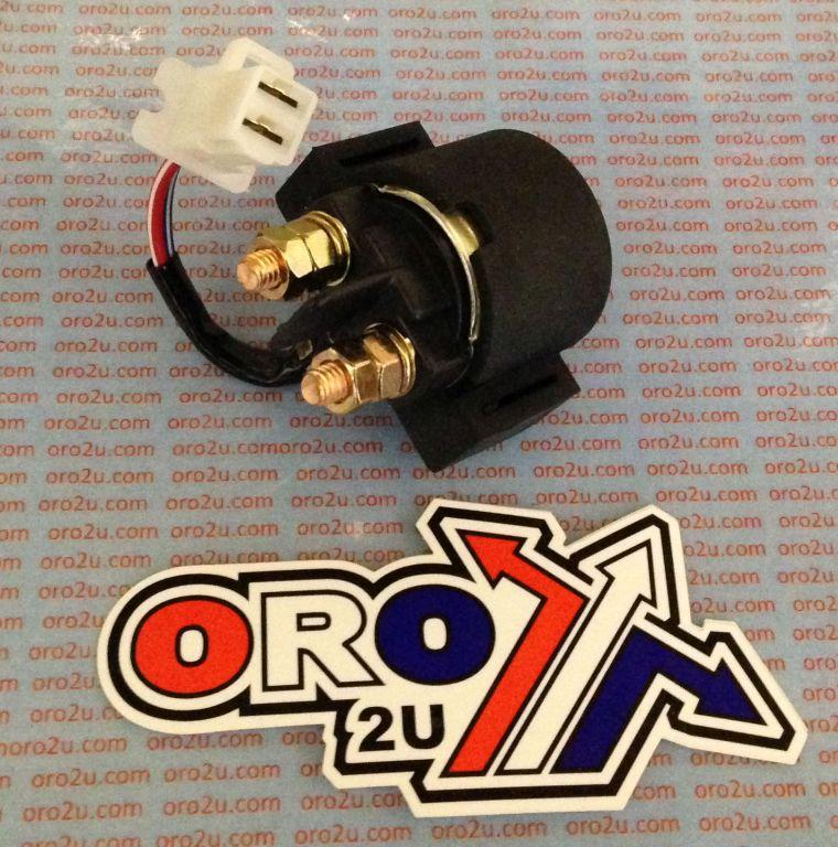 SOLENOID STARTER RELAY ARROWHEAD 85-05 YAMAHA 80 100 200 225 350 600 BW TW TTR XT YFM SND6053 3AY-81940-00-00 4KD-81940-00-00