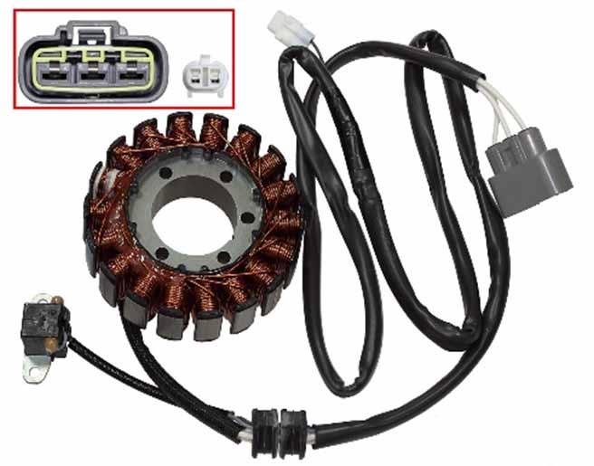 STATOR COIL YAMAHA YFM700 GRIZZLY 2016-2018 YFM700 KODIAK 2016-2018, BRONCO AT-01491, B16-H1410-00-00