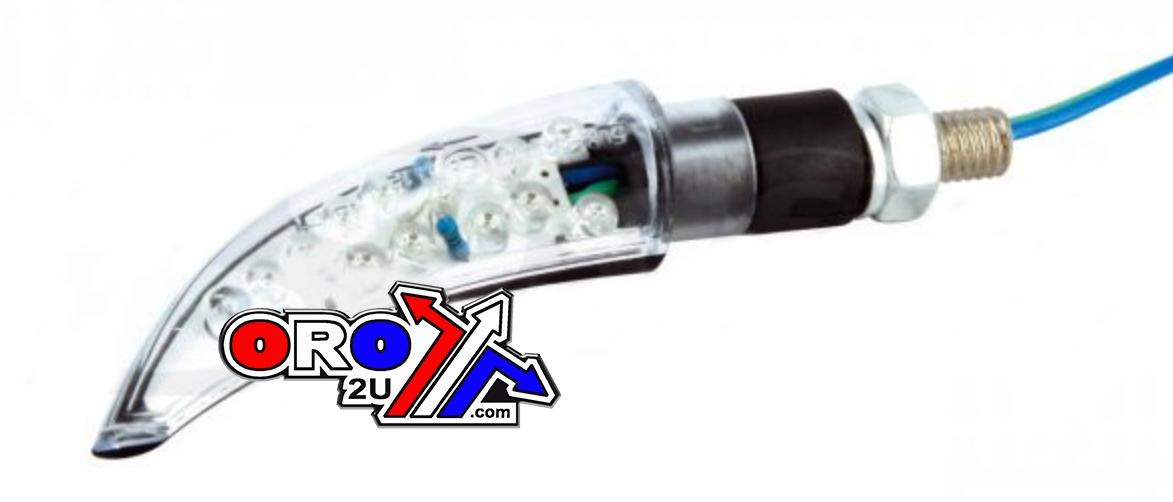 INDICATORS E8 LED PAIR CLEAR TOOTH