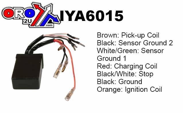 CDI BOX YAMAHA DT200, 37F-85540-10-00, IYA6015